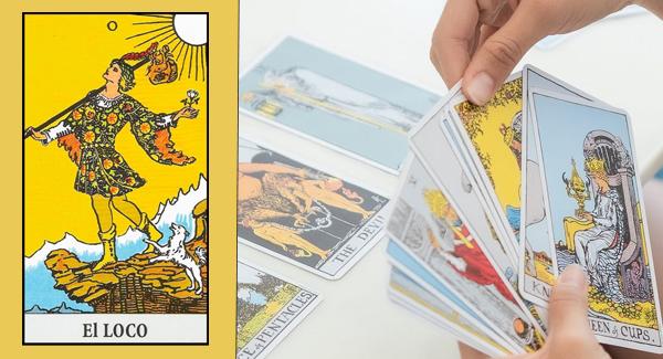 El loco cartas del tarot